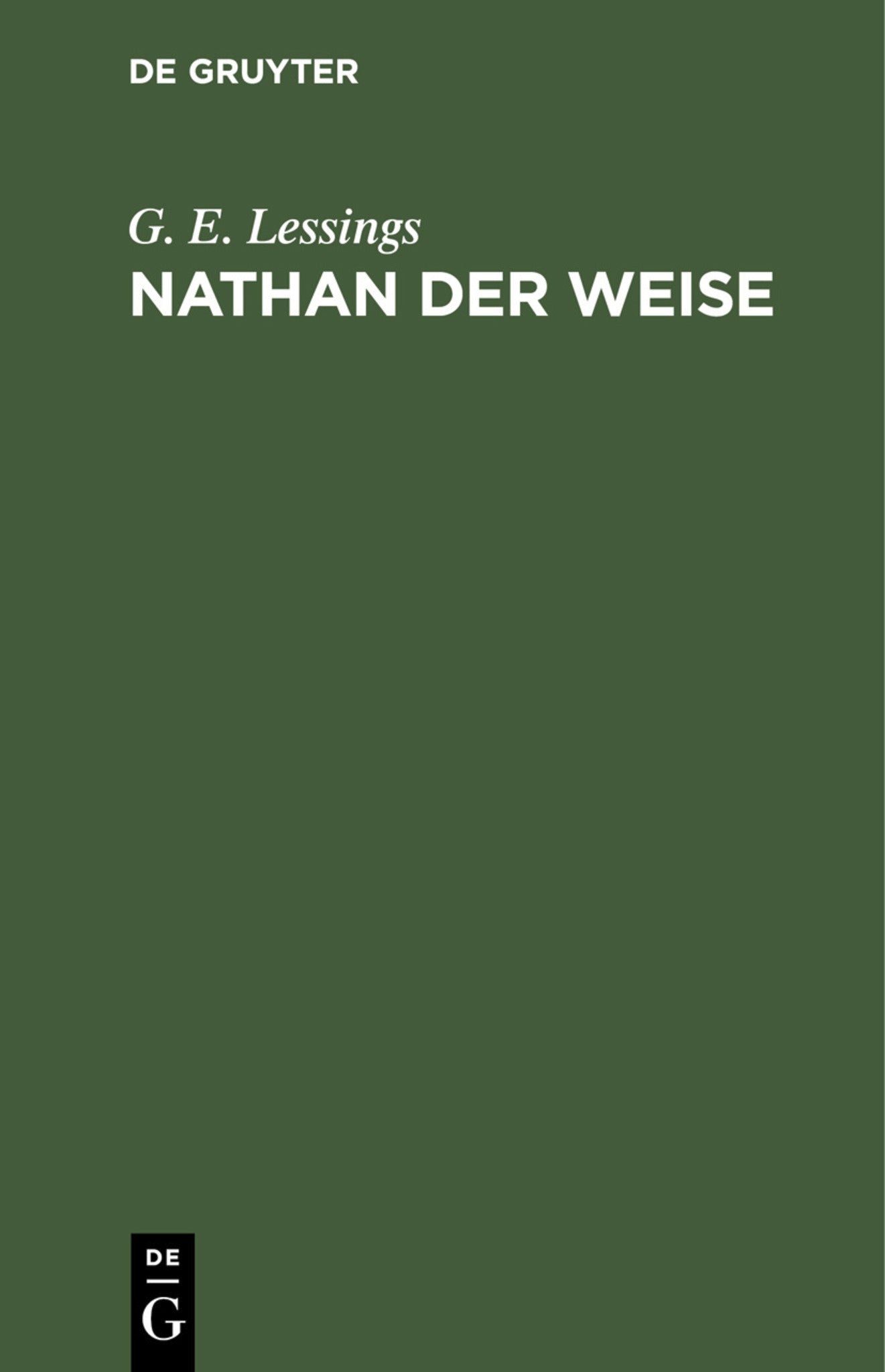 Nathan der Weise